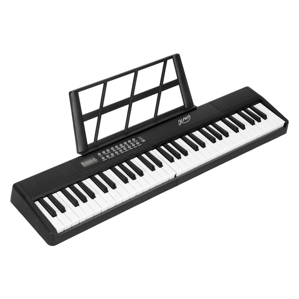 Buy Alpha 61 Keys Foldable Electronic Piano Keyboard Digital Electric w/ Carry Bag discounted | Products On Sale Australia