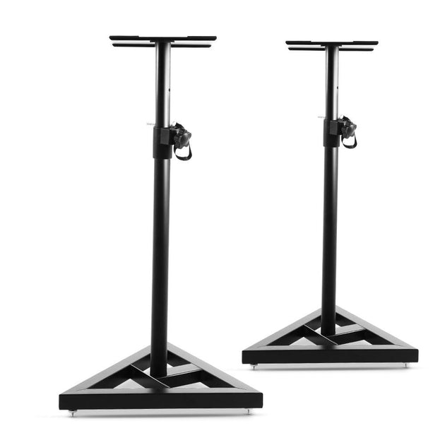 Buy Alpha Speaker Stand 67-120cm Adjustable Height Surround Sound Studio Home 2pcs discounted | Products On Sale Australia