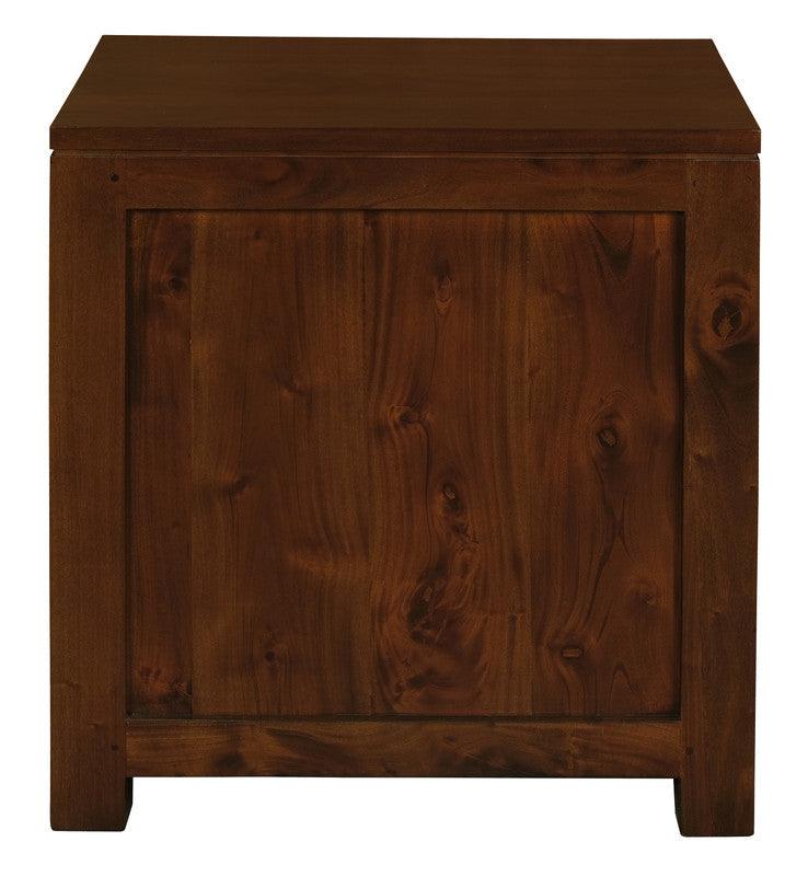 Buy Amsterdam 2 Drawer Bedside Table (Mahogany) discounted | Products On Sale Australia