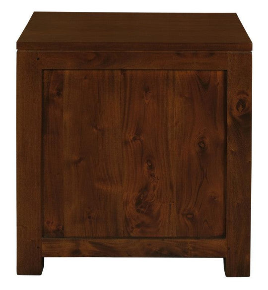 Buy Amsterdam 2 Drawer Bedside Table (Mahogany) discounted | Products On Sale Australia