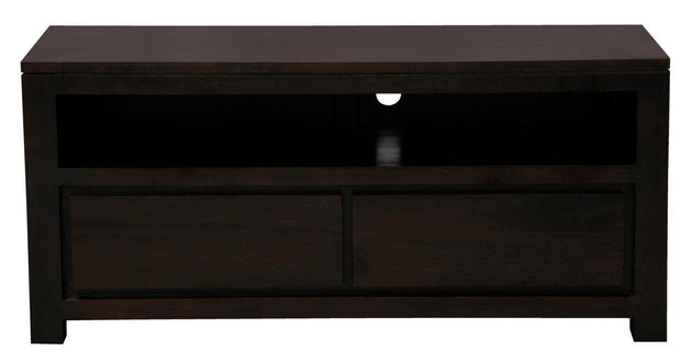 Buy Amsterdam 2 Drawer Entertainment Unit (Chocolate) discounted | Products On Sale Australia