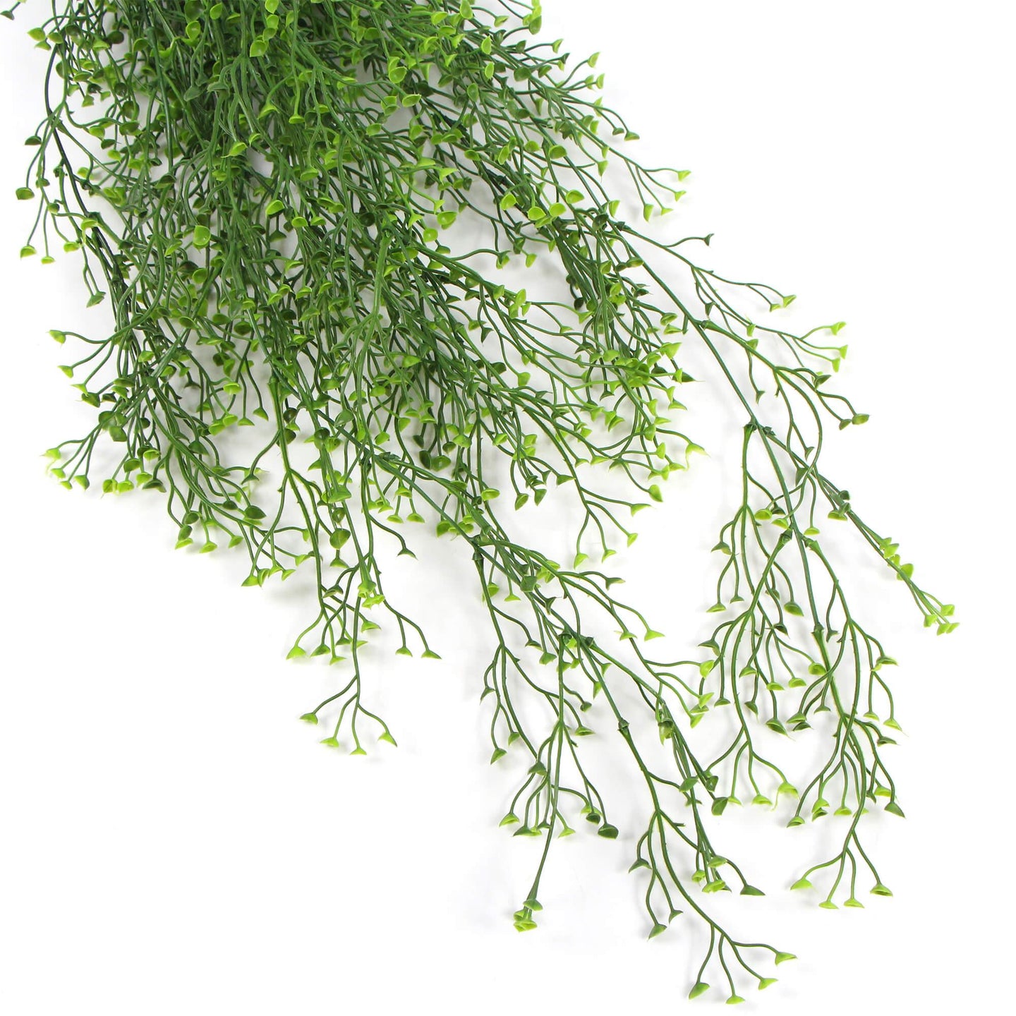 Buy Artificial Hanging Plant (Natural Green) UV Resistant 90cm discounted | Products On Sale Australia