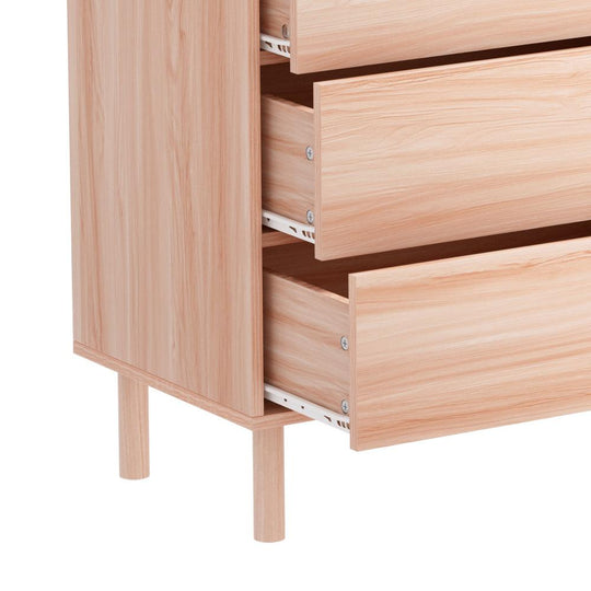 Buy Artiss 6 Chest of Drawers Cabinet Dresser Table Tallboy Storage Bedroom Pine discounted | Products On Sale Australia