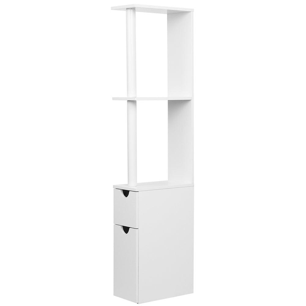 Buy Artiss Bathroom Cabinet Storage 118cm Shelf White discounted | Products On Sale Australia