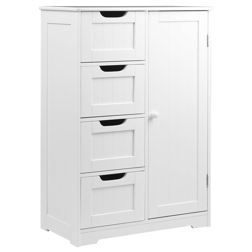 Buy Artiss Bathroom Cabinet Storage Drawers White discounted | Products On Sale Australia