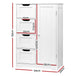 Buy Artiss Bathroom Cabinet Storage Drawers White discounted | Products On Sale Australia