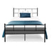 Buy Artiss Bed Frame King Single Metal Bed Frames SOL discounted | Products On Sale Australia