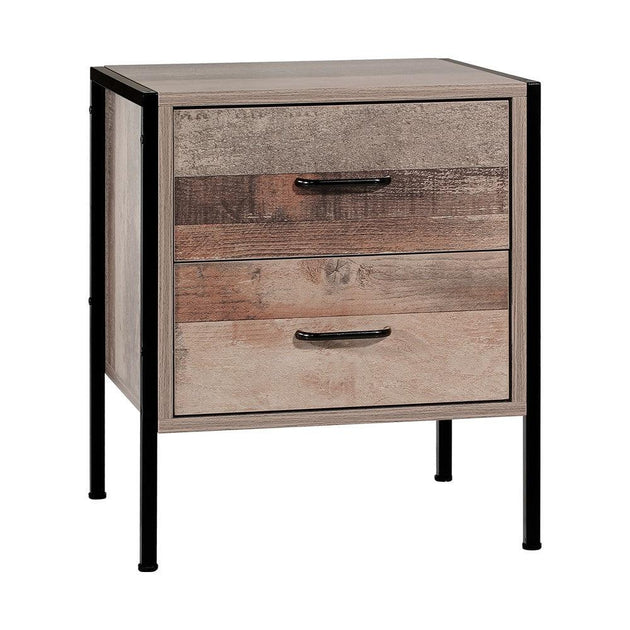 Buy Artiss Bedside Table 2 Drawers - BARNLY discounted | Products On Sale Australia