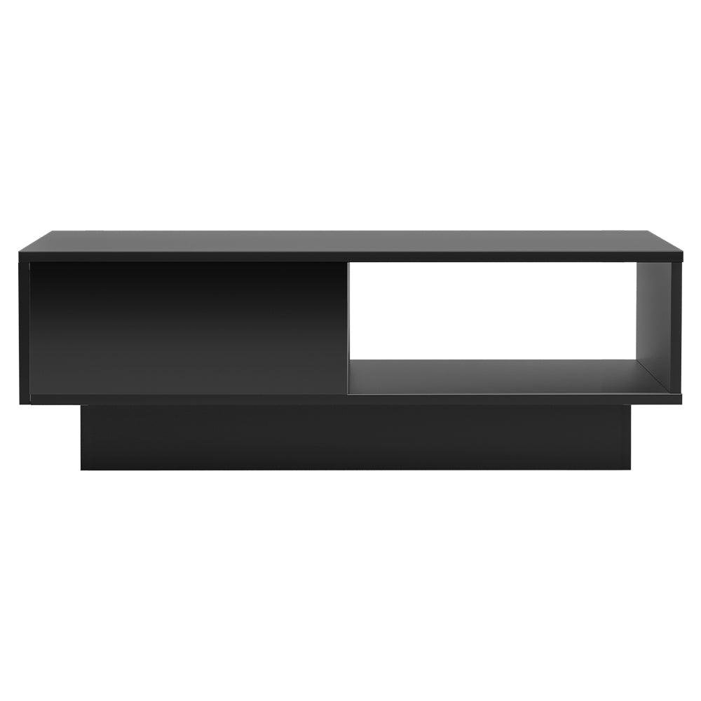 Buy Artiss Coffee Table Led Lights Black discounted | Products On Sale Australia