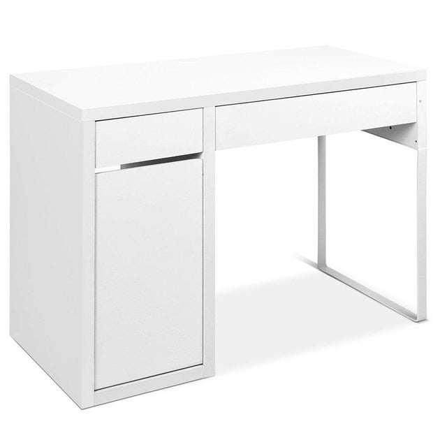 Buy Artiss Computer Desk Drawer Cabinet White discounted | Products On Sale Australia