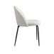 Buy Artiss Dining Chairs Set of 2 Sherpa Boucle White discounted | Products On Sale Australia