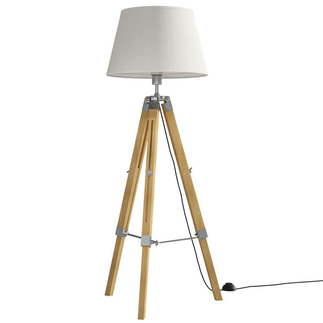 Artiss Tripod Floor Lamp Adjustable Height LED Light Stand Home Room Reading Products On Sale Australia | Furniture > Bedroom Category