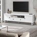 Buy Artiss TV Cabinet Entertainment Unit 160cm White Kubi discounted | Products On Sale Australia