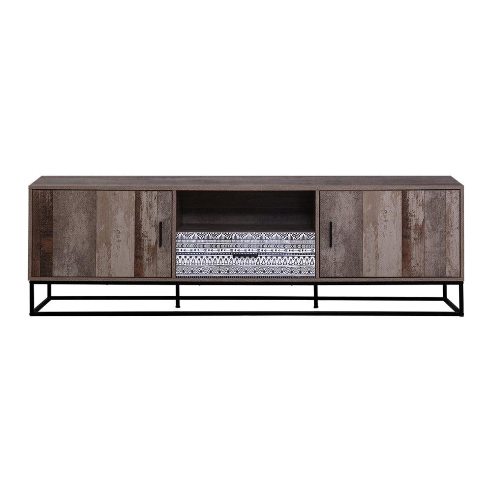 Buy Artiss TV Cabinet Entertainment Unit 180cm Industrial discounted | Products On Sale Australia