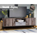 Buy Artiss TV Cabinet Entertainment Unit 180cm Industrial discounted | Products On Sale Australia