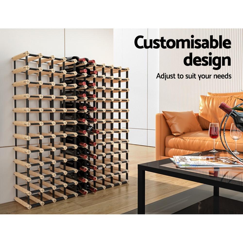 Buy Artiss Wine Rack 120 Bottle discounted | Products On Sale Australia