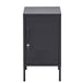 Buy ArtissIn Bedside Table Metal Cabinet - MINI Black discounted | Products On Sale Australia