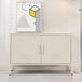 Buy ArtissIn Buffet Sideboard Metal Cabinet - BASE White discounted | Products On Sale Australia