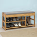 Buy Bamboo Shoe Bench Drawers Lift Top discounted | Products On Sale Australia