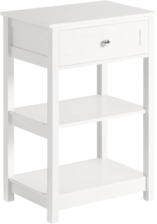 Buy Bedside Table with Drawer Shelves discounted | Products On Sale Australia