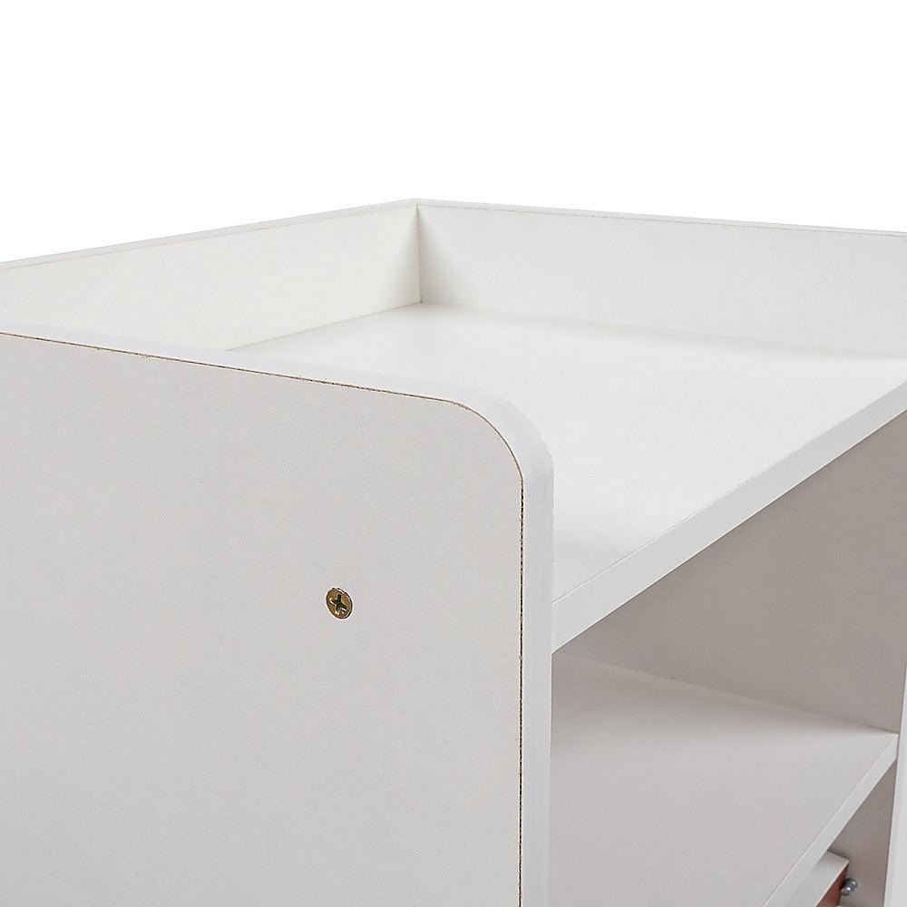 Buy Bedside Tables Drawers Side Table Bedroom Furniture Nightstand White Unit discounted | Products On Sale Australia