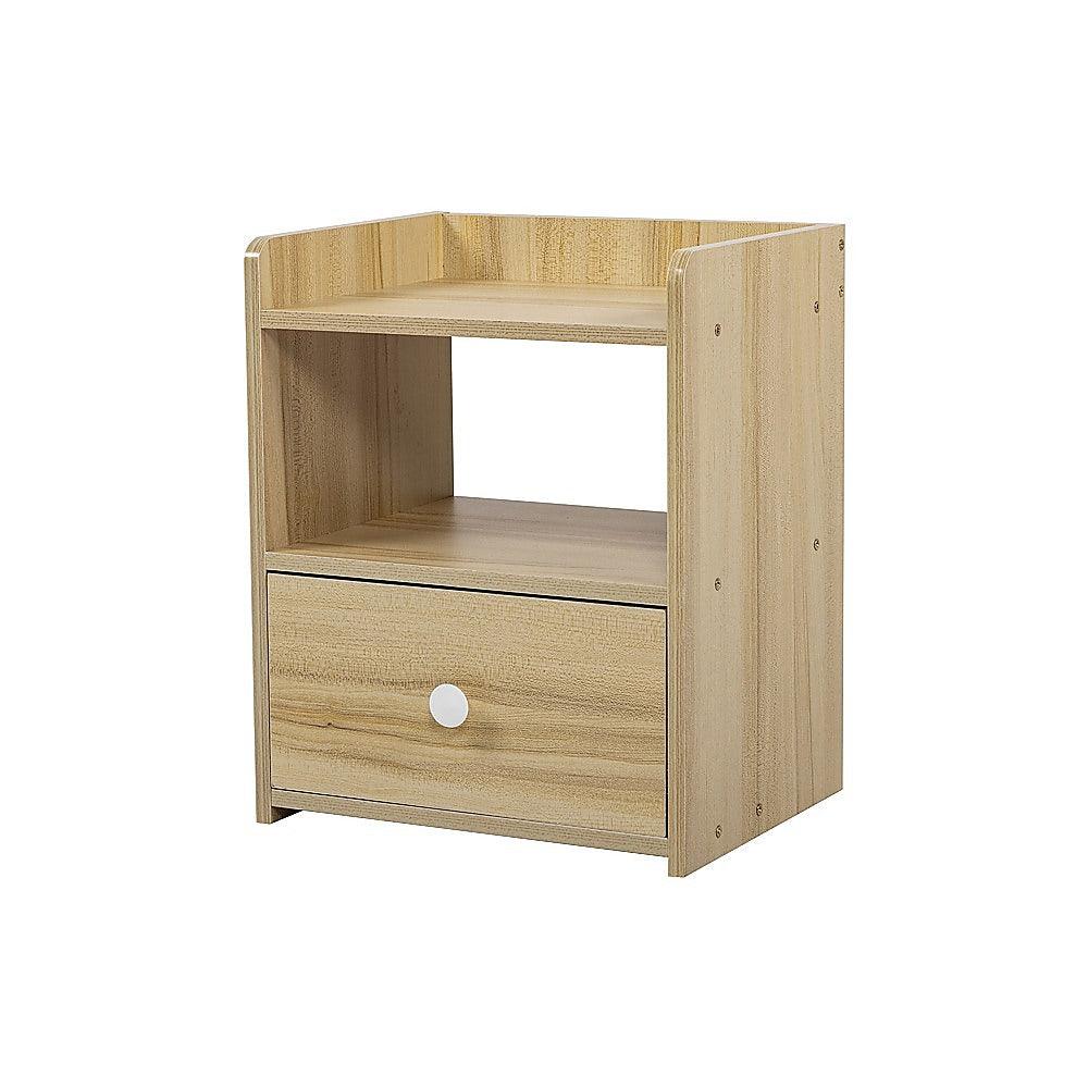 Buy Bedside Tables Drawers Side Table Bedroom Furniture Nightstand Wood Unit discounted | Products On Sale Australia