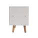 Buy Bedside Tables Drawers Side Table Nightstand White Storage Cabinet Wood discounted | Products On Sale Australia