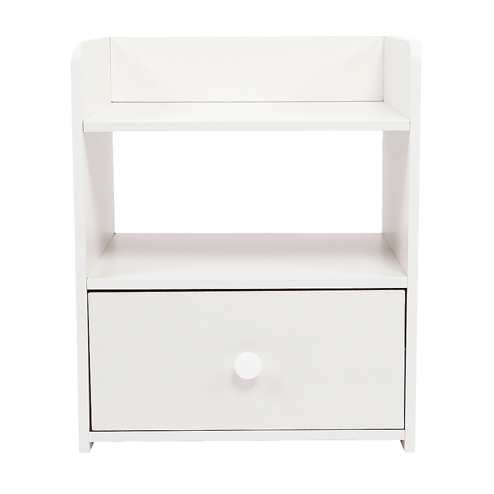 Buy Bedside Tables Side Table Nightstand Storage Drawer Shelf Bedroom discounted | Products On Sale Australia