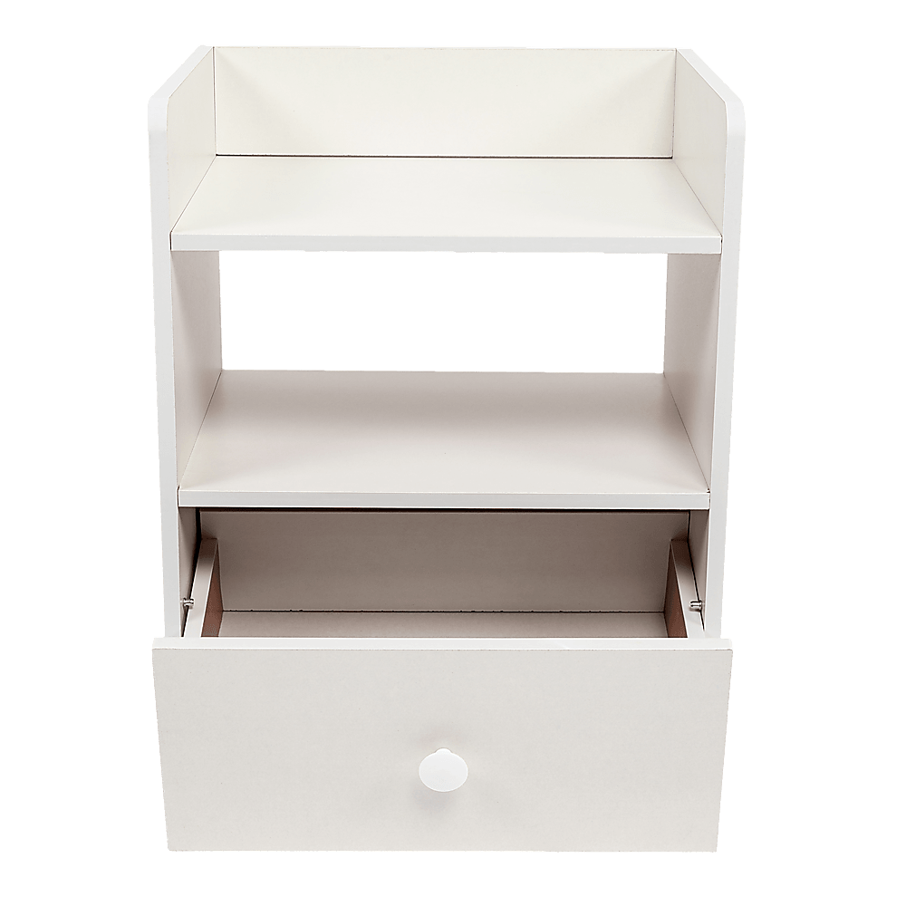 Buy Bedside Tables Side Table Nightstand Storage Drawer Shelf Bedroom discounted | Products On Sale Australia