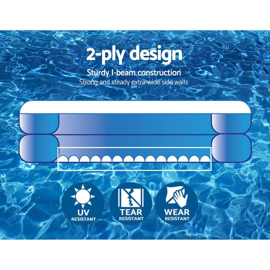 Buy Bestway Kids Pool 305x274x46cm Inflatable Above Ground Swimming Pools 1207L discounted | Products On Sale Australia