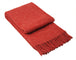 Buy Brighton Throw - 100% NZ Wool - Cherry discounted | Products On Sale Australia