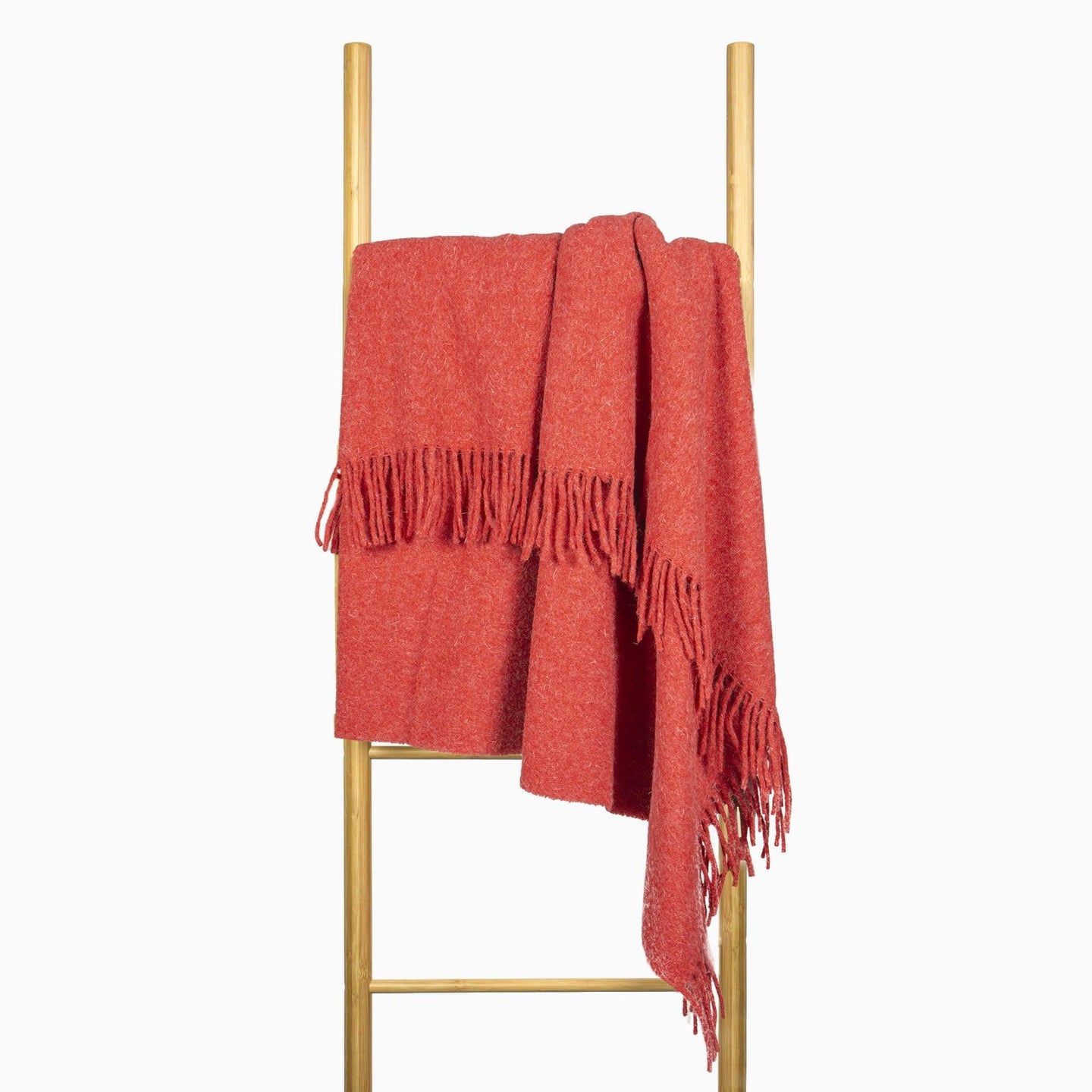 Buy Brighton Throw - 100% NZ Wool - Cherry discounted | Products On Sale Australia