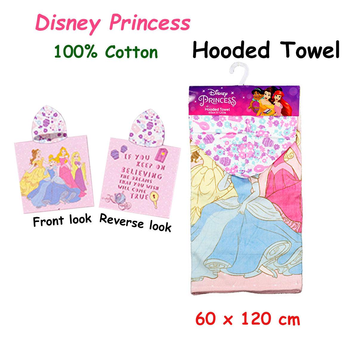 Buy Caprice Disney Princess Cotton Hooded Licensed Towel 60 x 120 cm discounted | Products On Sale Australia