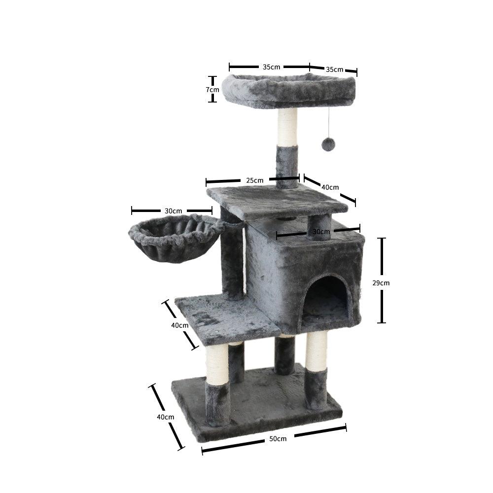 Buy CATIO Chipboard Flannel Cat Scratching Tree - Abode 112cm discounted | Products On Sale Australia