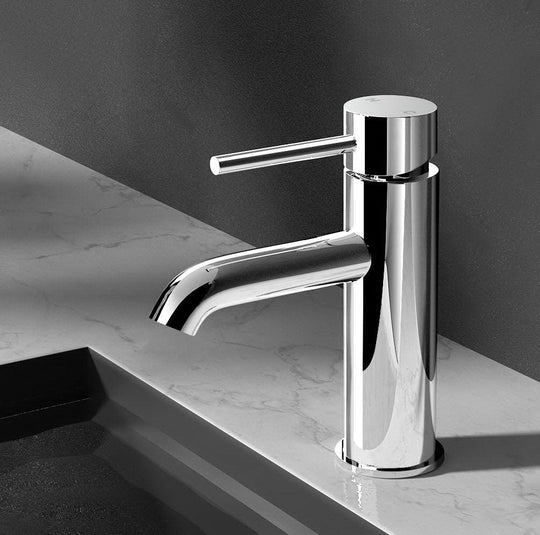 Buy Cefito Bathroom Basin Mixer Tap Round Brass Faucet Vanity Laundry Chrome discounted | Products On Sale Australia