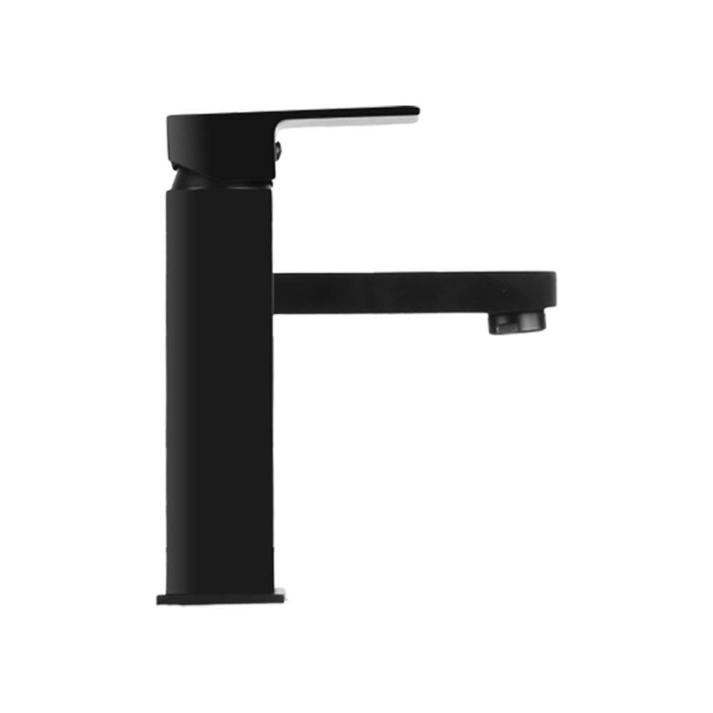 Buy Cefito Bathroom Basin Mixer Tap Square Faucet Vanity Laundry Black discounted | Products On Sale Australia