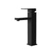 Buy Cefito Bathroom Basin Mixer Tap Square Tall Faucet Vanity Laundry Black discounted | Products On Sale Australia