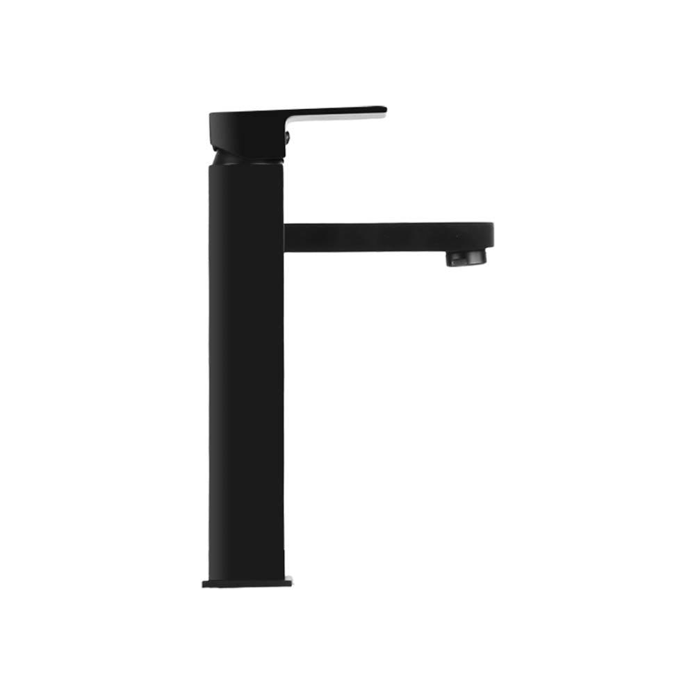 Buy Cefito Bathroom Basin Mixer Tap Square Tall Faucet Vanity Laundry Black discounted | Products On Sale Australia