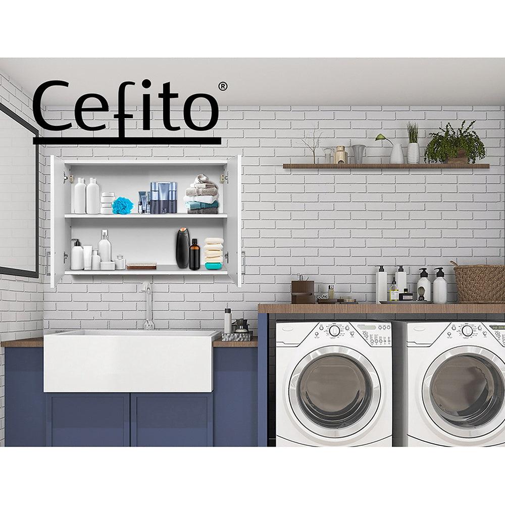 Buy Cefito Bathroom Storage Cabinets 900mm Wall Mounted Medicine Cabinet Cupboard discounted | Products On Sale Australia