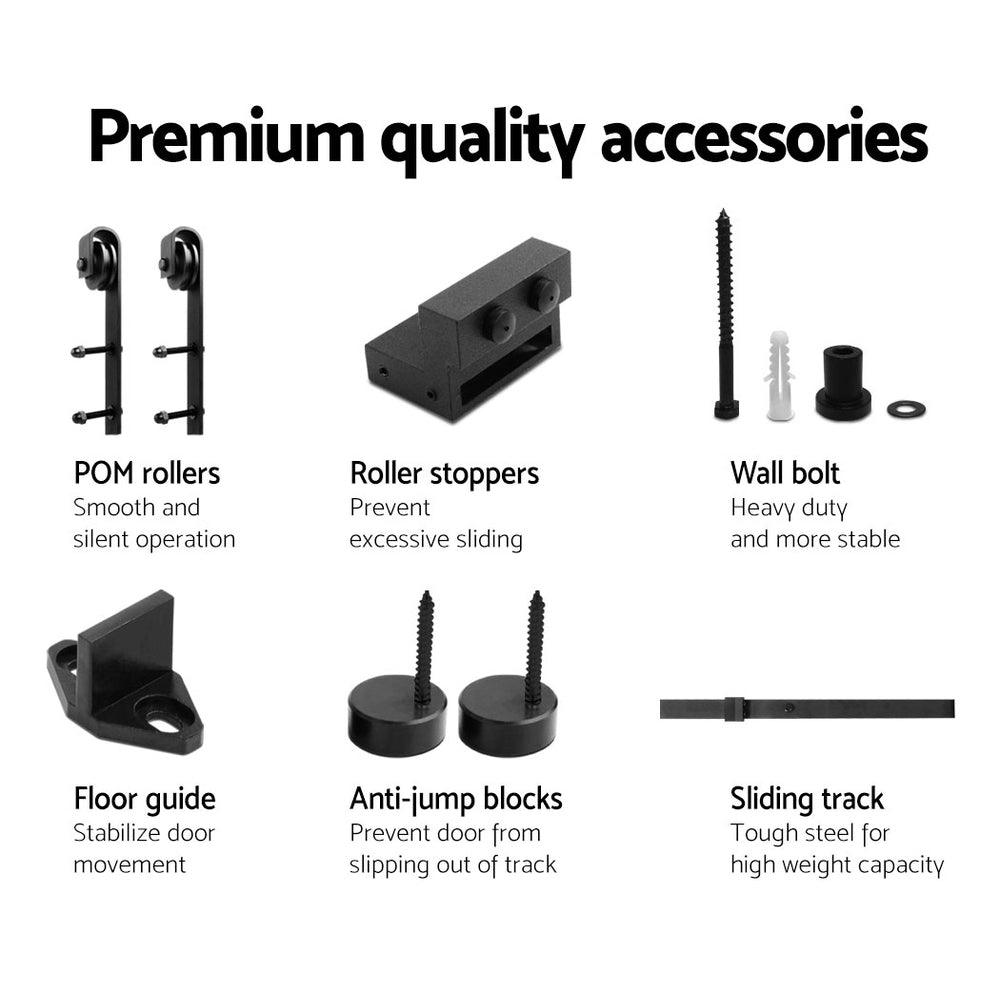 Buy Cefito Sliding Barn Door Hardware Track Set 4m discounted | Products On Sale Australia
