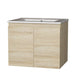 Buy Cefito Vanity Unit 600mm with Basin Oak discounted | Products On Sale Australia