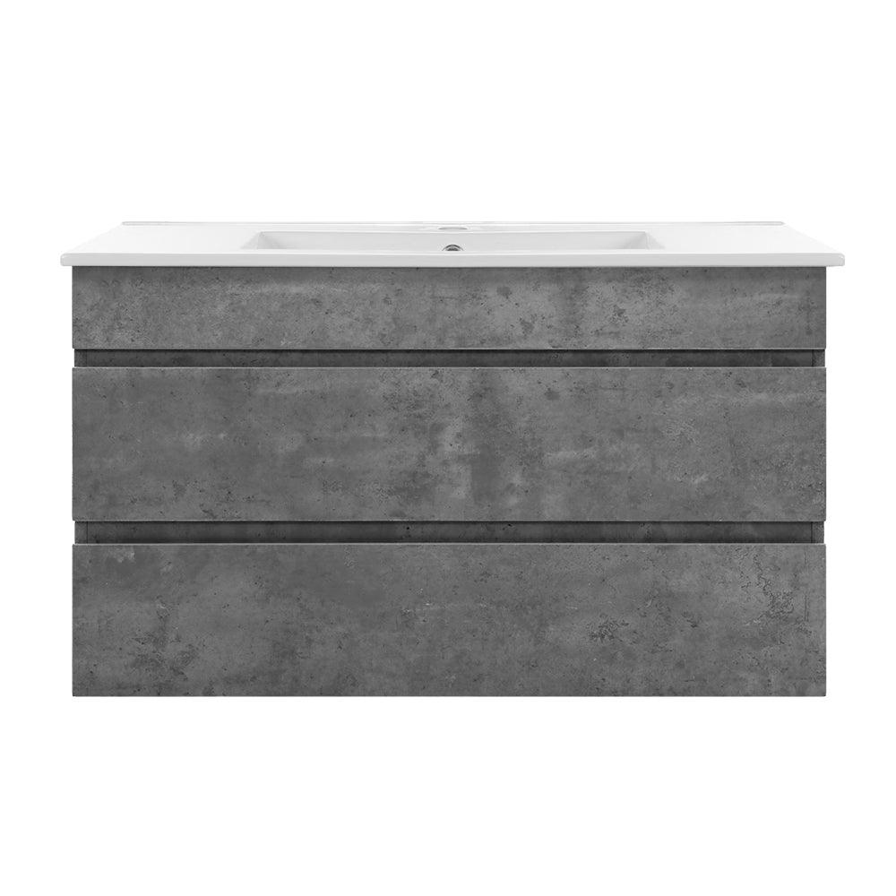 Buy Cefito Vanity Unit 915mm with Basin Grey discounted | Products On Sale Australia