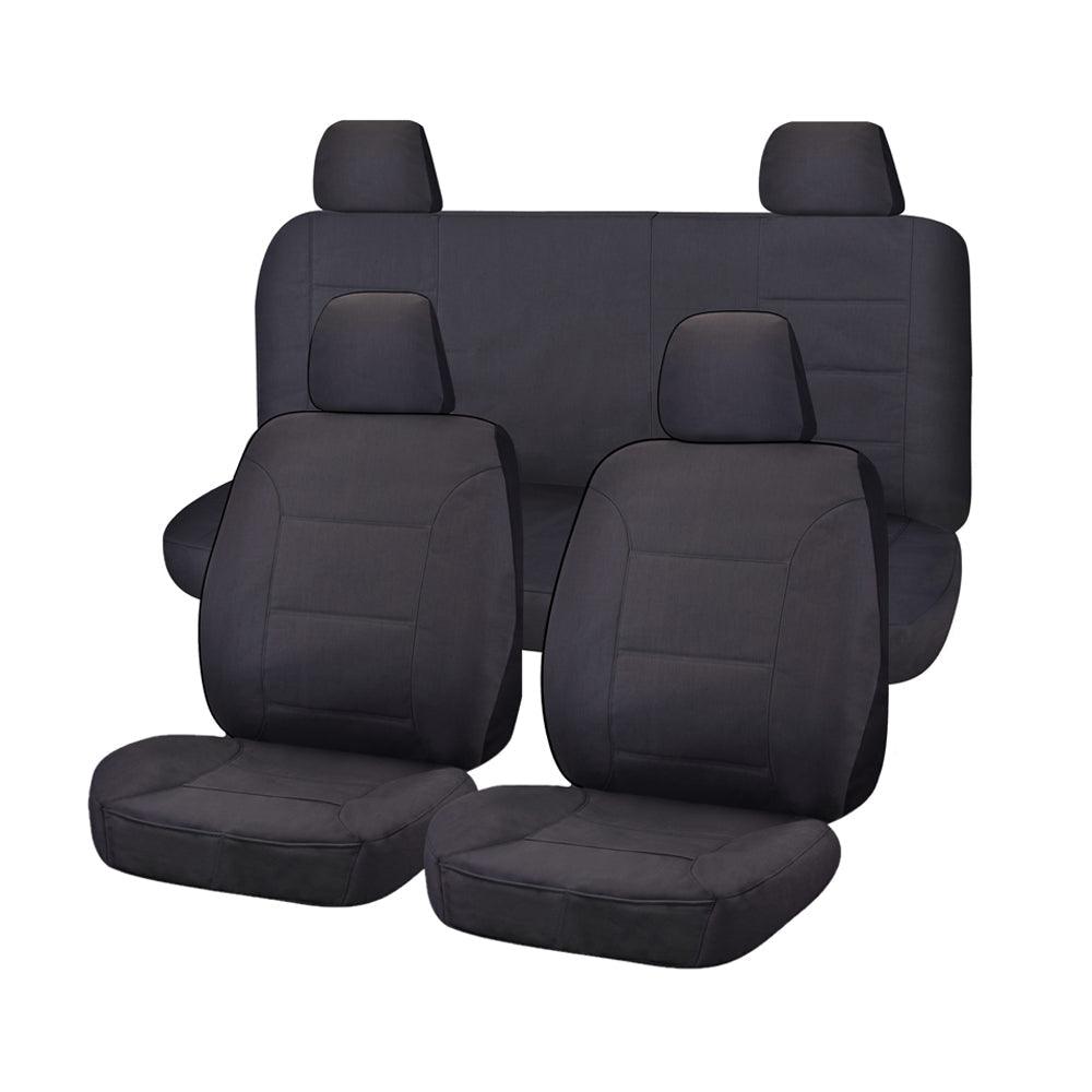 Buy Challenger Canvas Seat Covers - For Nissan Frontier D40 Series Dual Cab (2006-2015) discounted | Products On Sale Australia