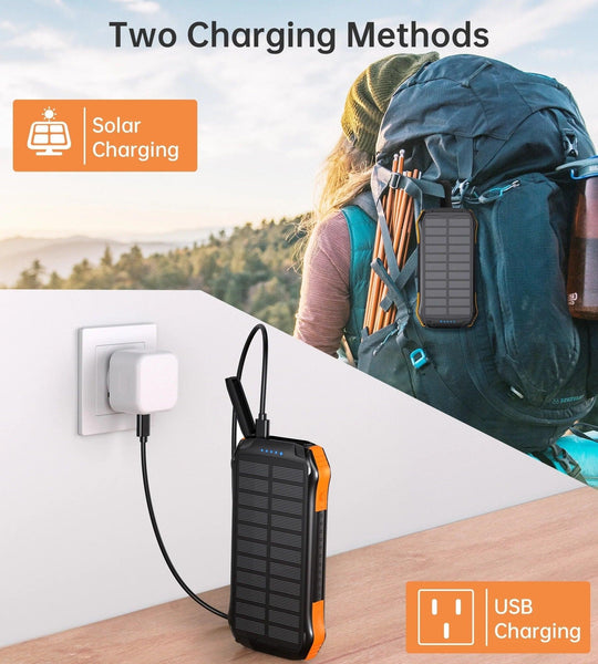 Buy CHOETECH B657 20000mAh Solar Power Bank discounted | Products On Sale Australia