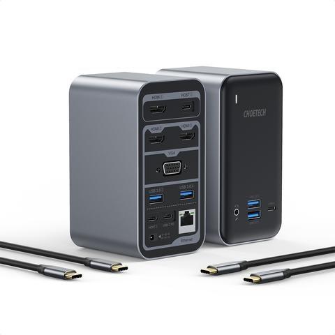 Buy Choetech HUB-M21 15-in-1 USB C Docking Station discounted | Products On Sale Australia