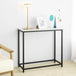 Buy Console Table Metal Frame Hallway Table discounted | Products On Sale Australia