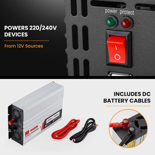 Buy CTEK D250SE Dual Input Charger + GENPOWER 2000W/4000W Power Inverter Bundle discounted | Products On Sale Australia