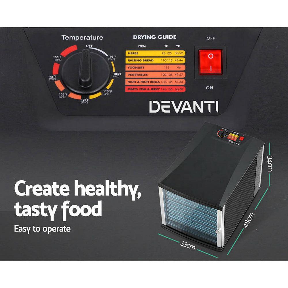 Buy Devanti 10 Trays Food Dehydrator discounted | Products On Sale Australia