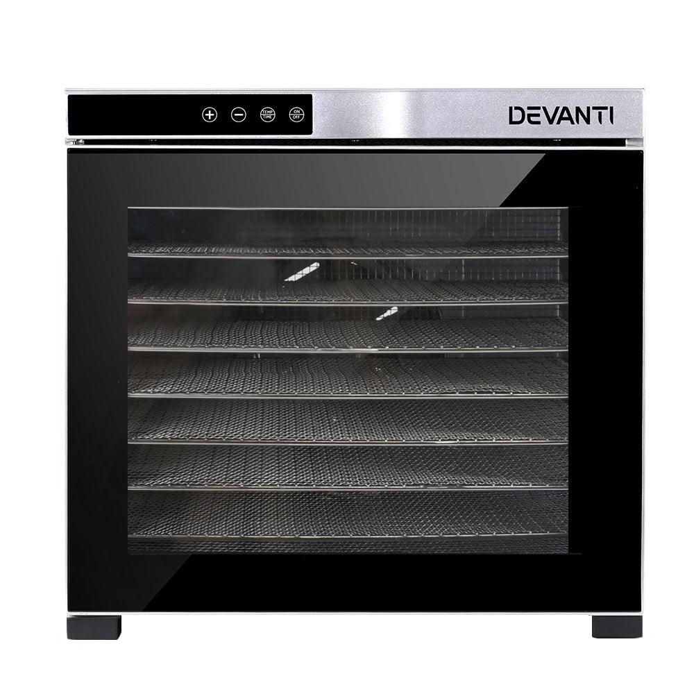 Buy Devanti 10 Trays Food Dehydrator Stainless Steel Tray discounted | Products On Sale Australia