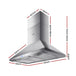 Buy Devanti 1200mm Range Hood 120cm BBQ Commercial Rangehood discounted | Products On Sale Australia